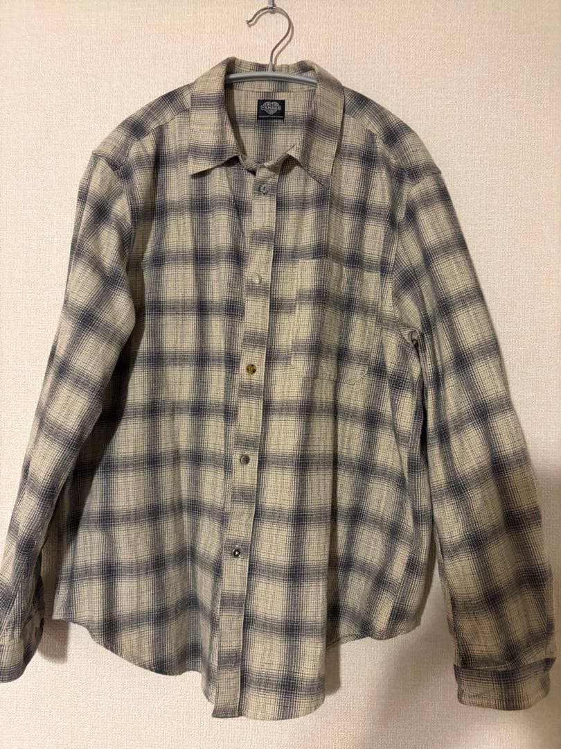 トップス TSY ORIGINAL OMBRE CHECK SHIRTS