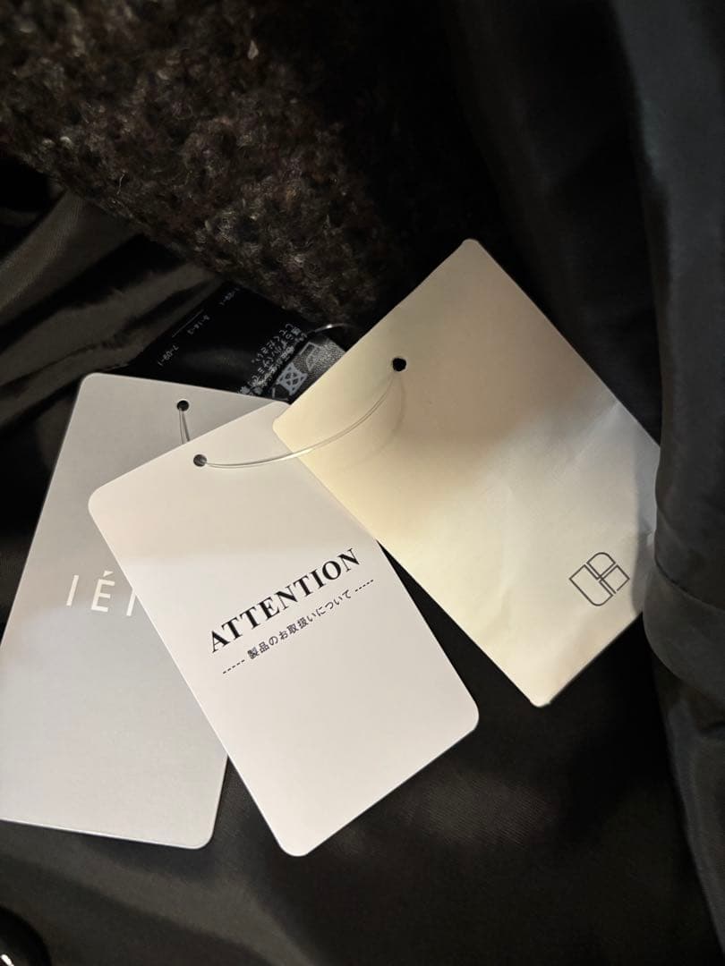 IENA LA TORRE チェックコート