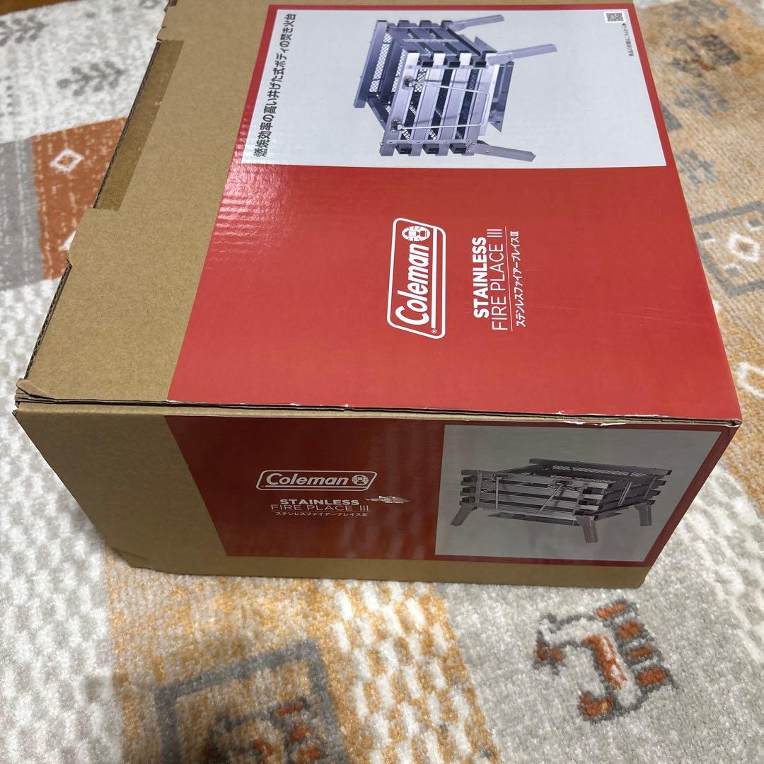 coleman コールマン ステンレスファイヤープレイスⅢ 焚き火台　入手困難品
