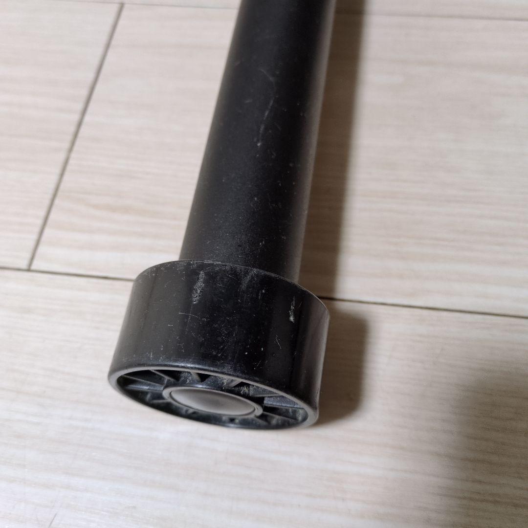 たのメル便　昇降テーブル　無段階　ガス圧式　キャスター付き　ナチュラルウッド