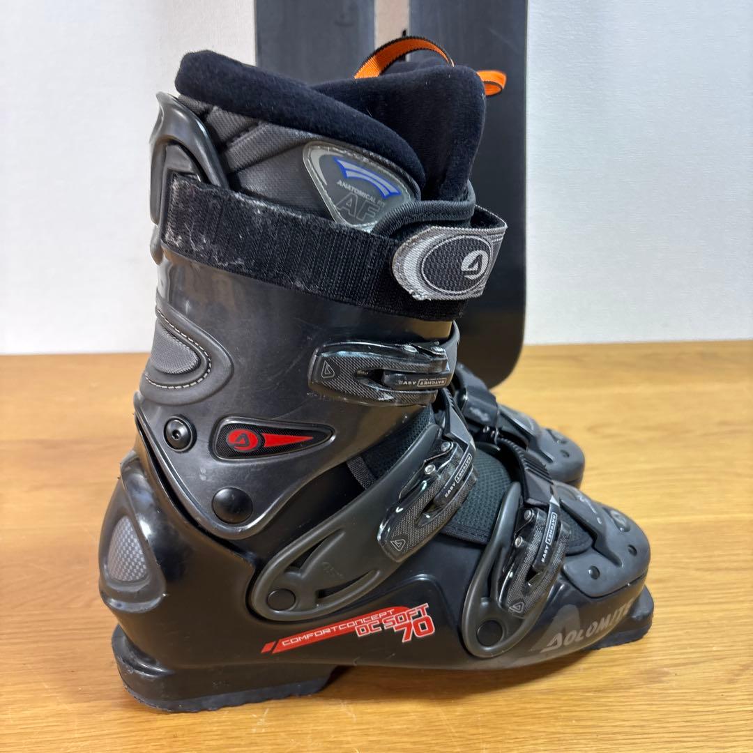 メンズ　ショートスキー　ファンスキーセット　Salomon 27-27.5cm