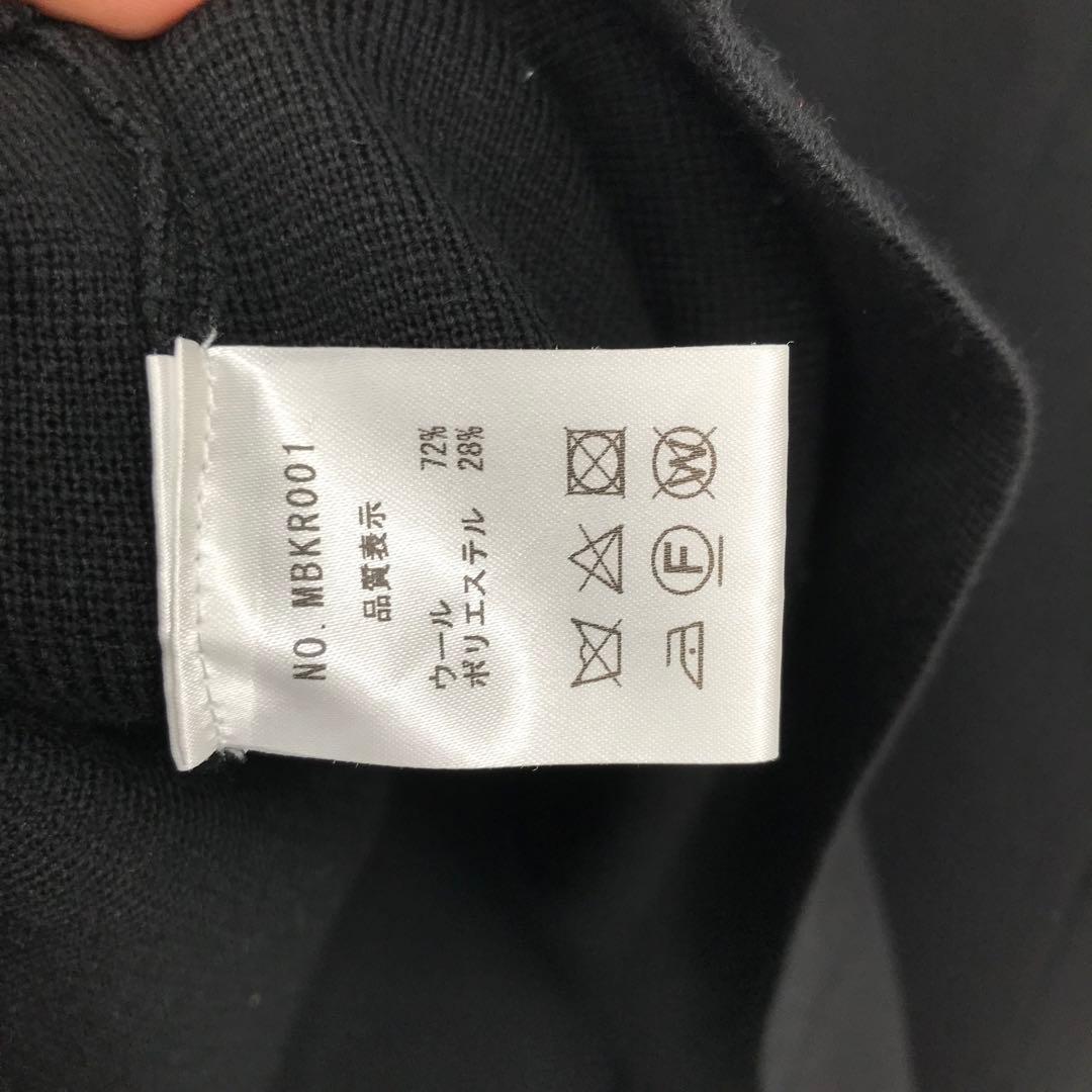 MB　ブレザー　ブラック　 L ダブル　金ボタン