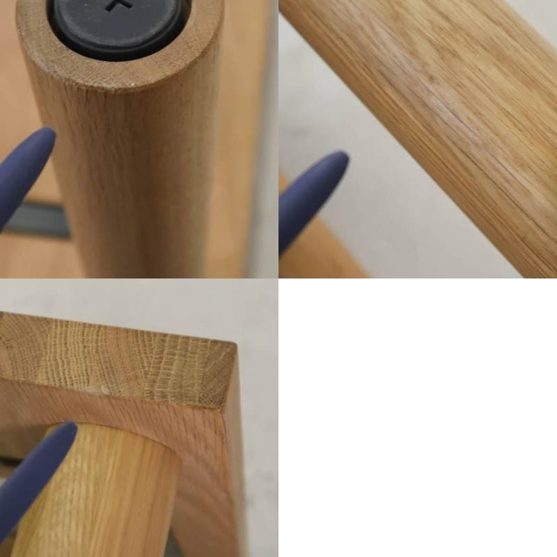 値下無印良品 ローテーブル 木製テーブル天板と木製テーブル脚でできたテーブル