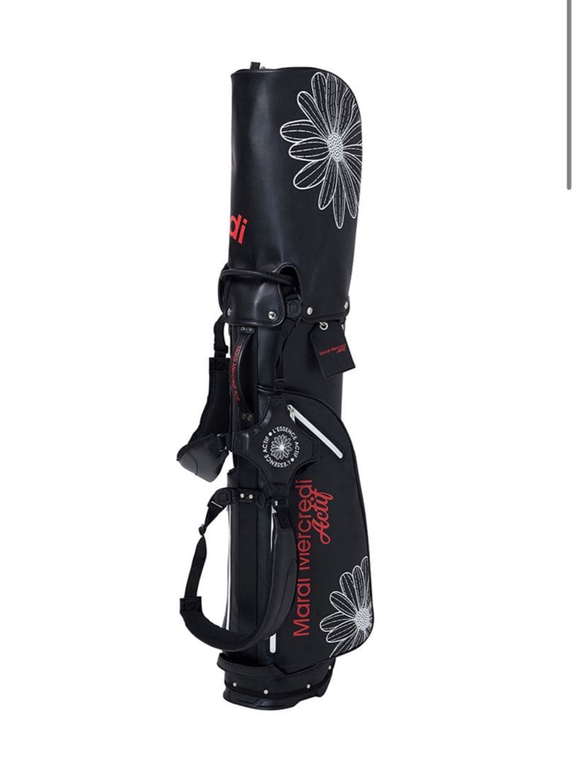 mardi mercredi ゴルフ ゴルフバッグ　サンバイザー　セット