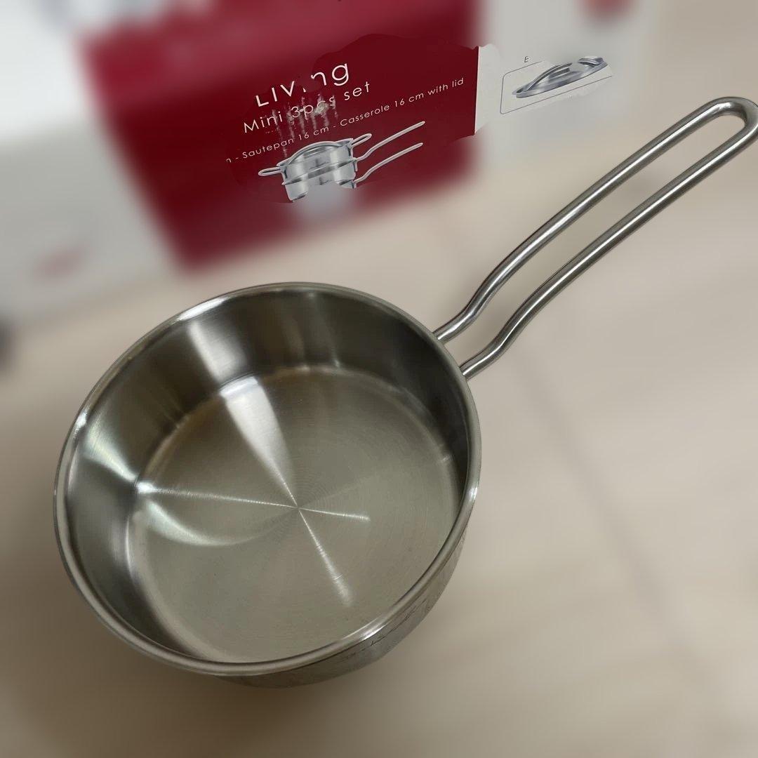 BEKA 片手鍋 ミルクパン 14cm 蓋なし16cm 蓋付き　新品IHガス対応