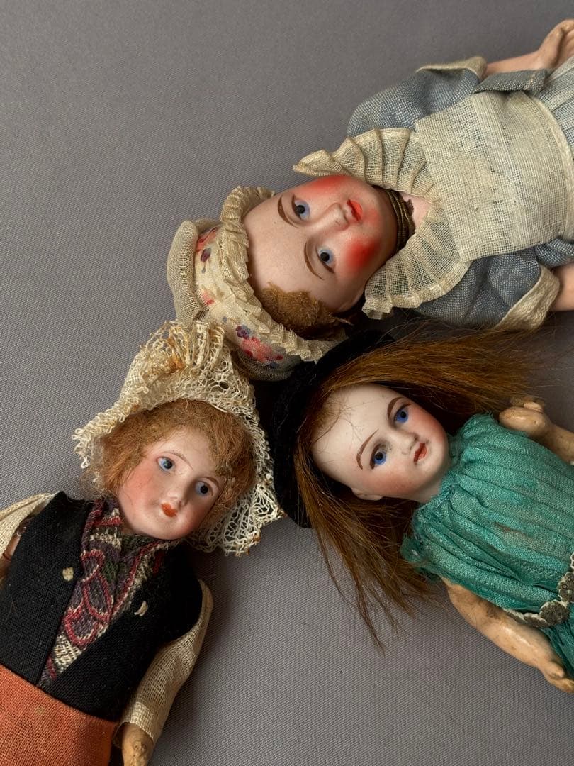 アンティーク Unis France ビスクドール ミニョネット フランス