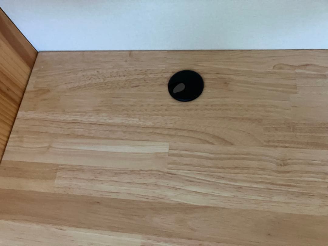 【引取り希望】木製デスク 引出し付