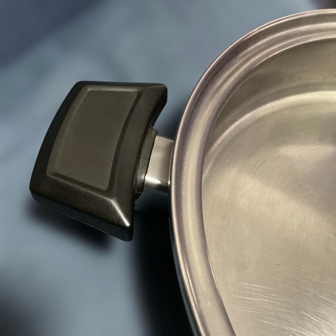  Quuen　ロイヤルクイーン 大フライパン 蓋あり　ガス仕様