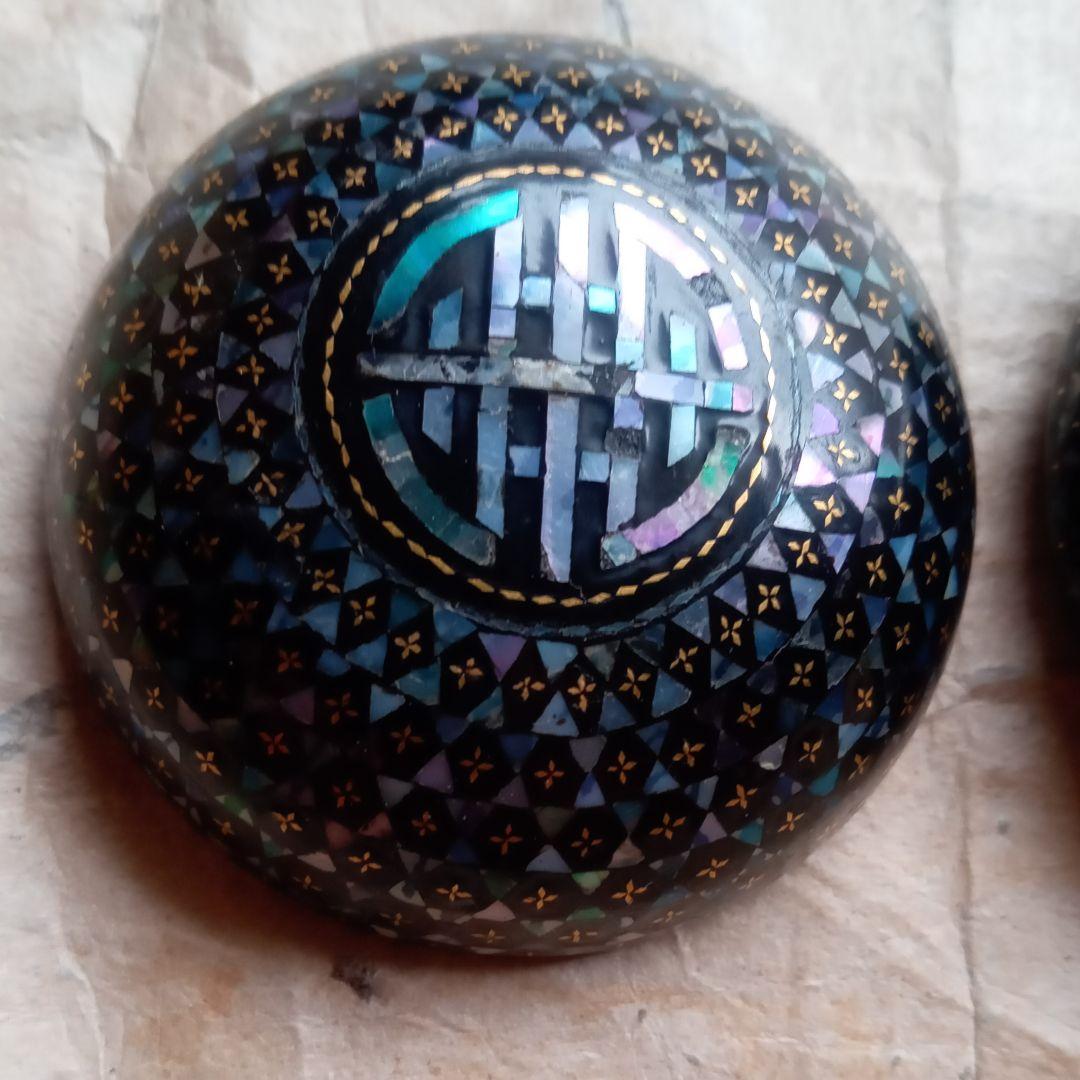 螺鈿　螺鈿香合　香合　李朝　清朝　骨董　茶道具　古美術