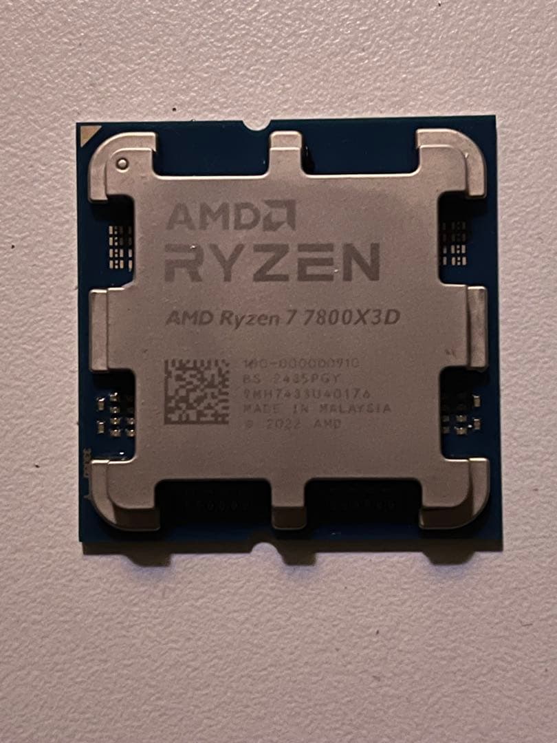 AMD Ryzen 7 7800X3D 8C 4.2GHz AM5 動