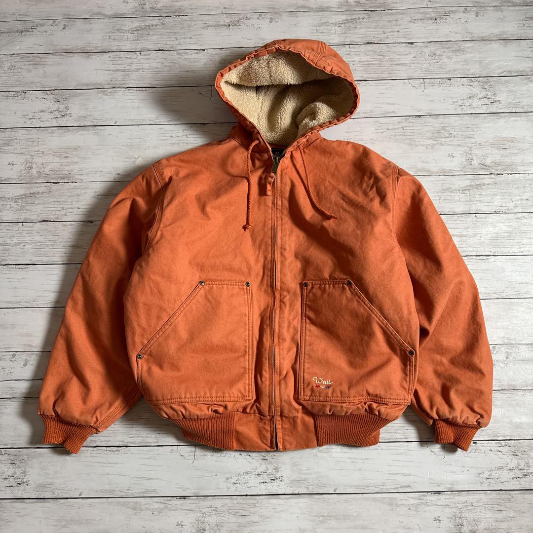 や*ま様 Walls ウォールズ ダック アクティブジャケット オレンジ M 裏