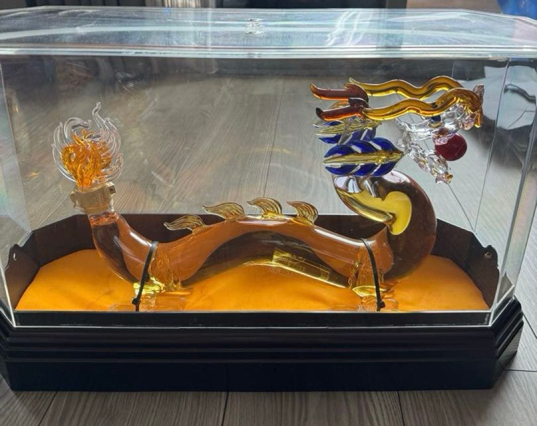 ((入手困難))ブランデー龍ボトル(ドラゴン)干支ボトル７５０ml