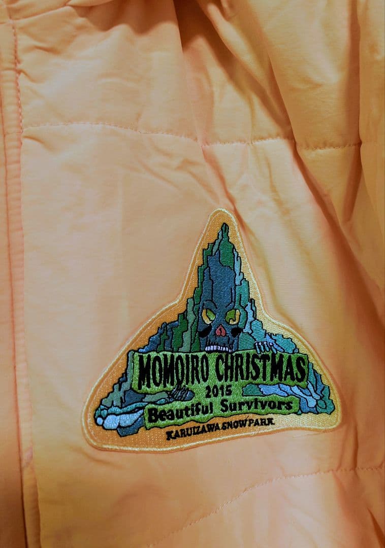 ももクロ しおりんカラー イエロー ベンチコート フード付き