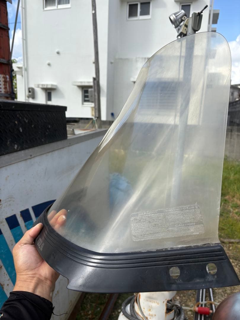 ホンダ　ヘリックス　純正　スクリーン　　フュージョンなどにも