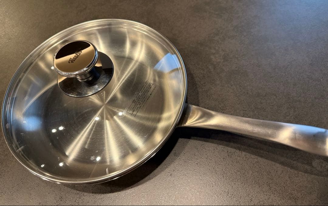 【蓋付き】Fissler ステンレスフライパン カターニャ24cm