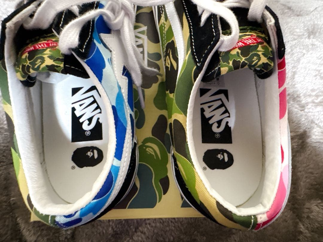 A BATHING APE®︎ × Vans LX Old Skool Camo