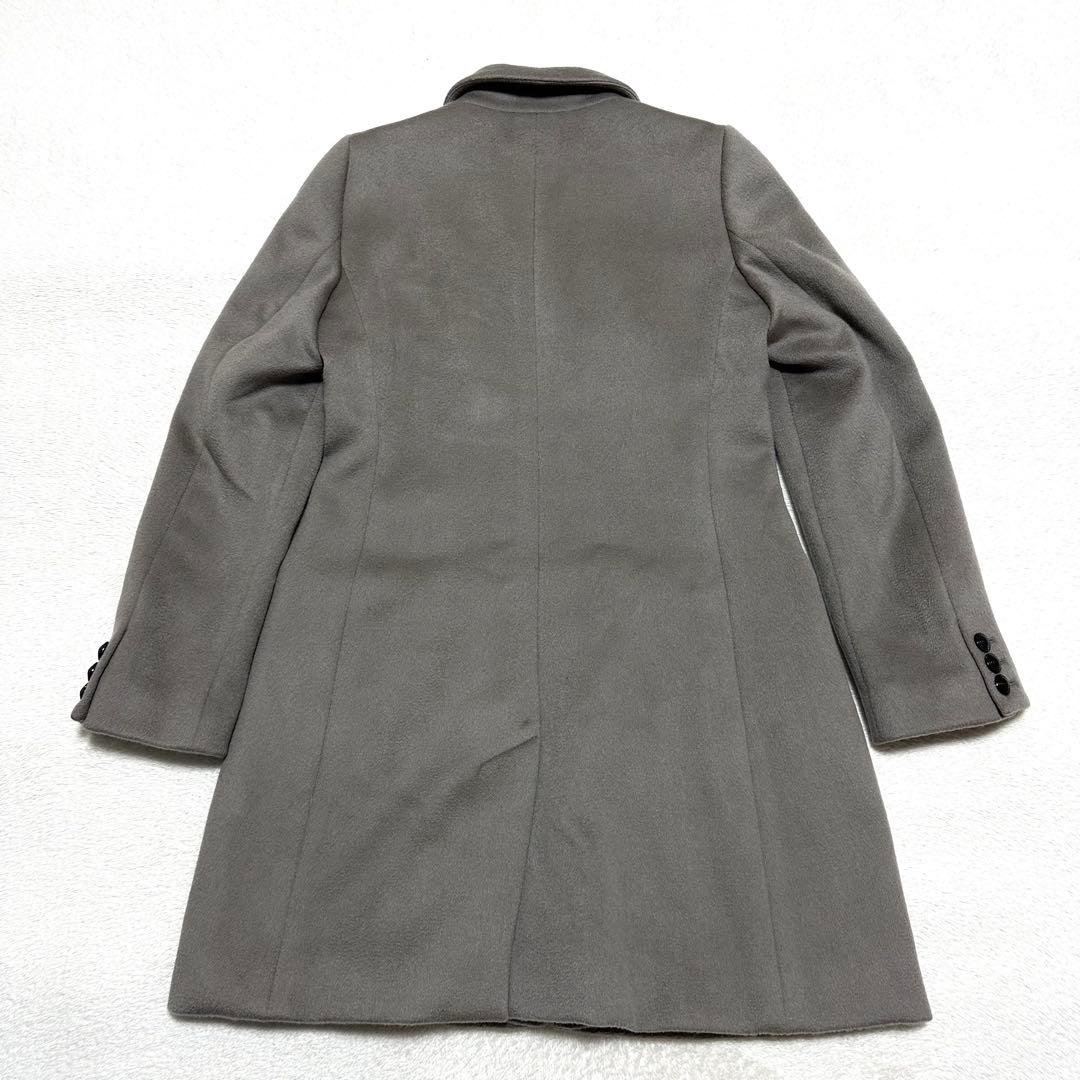 美品　ARMANI COLLEZIONI カシミヤ100% チェスターコート