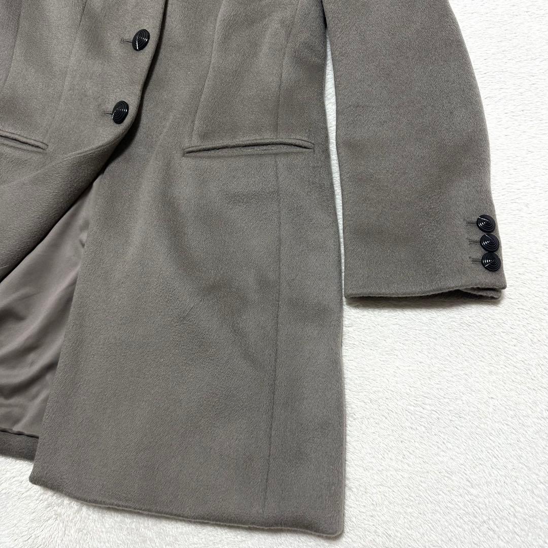 美品　ARMANI COLLEZIONI カシミヤ100% チェスターコート