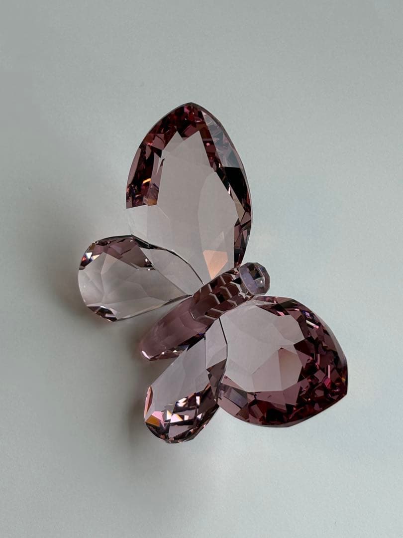 新品未使用 Swarovski スワロフスキー クリスタル バタフライ 蝶の置物