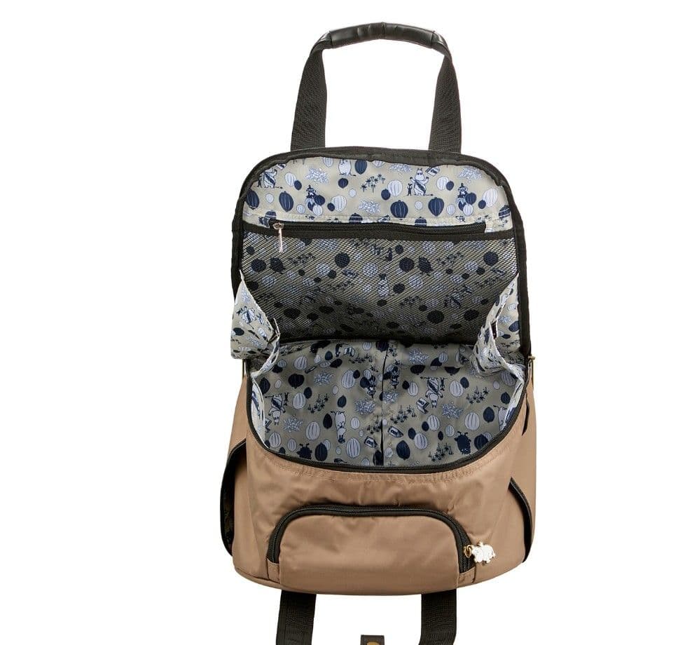 JR東日本購入ムーミン★リトルミィソフトキャリー16000円使用2泊3日のみ美品