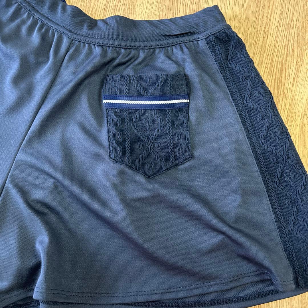 ひなた様　レディーステニスウエア　ゲームシャツショートパンツセットアップ　L