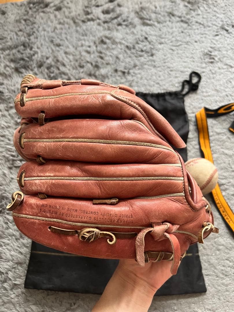 値下げ不可　ミズノ　グローバルエリート　軟式用　投手用グローブ 野球 グラブ