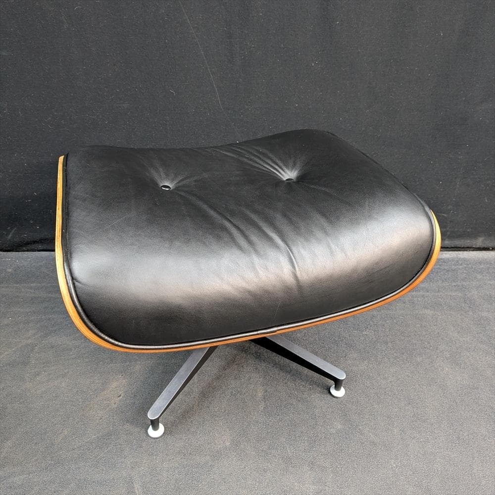 美品　リプロダクト　本革　イームズ ラウンジチェア　オットマン　パーソナルチェア