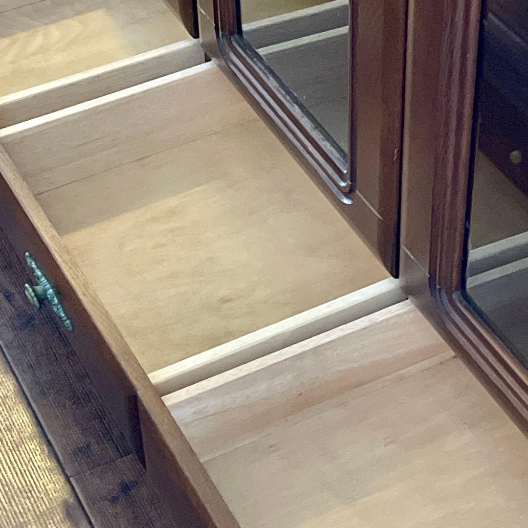 r199 高級感あふれる重厚なデザイン 和モダン熊本タンス サイドボード