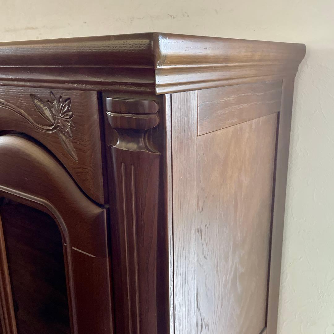 r199 高級感あふれる重厚なデザイン 和モダン熊本タンス サイドボード