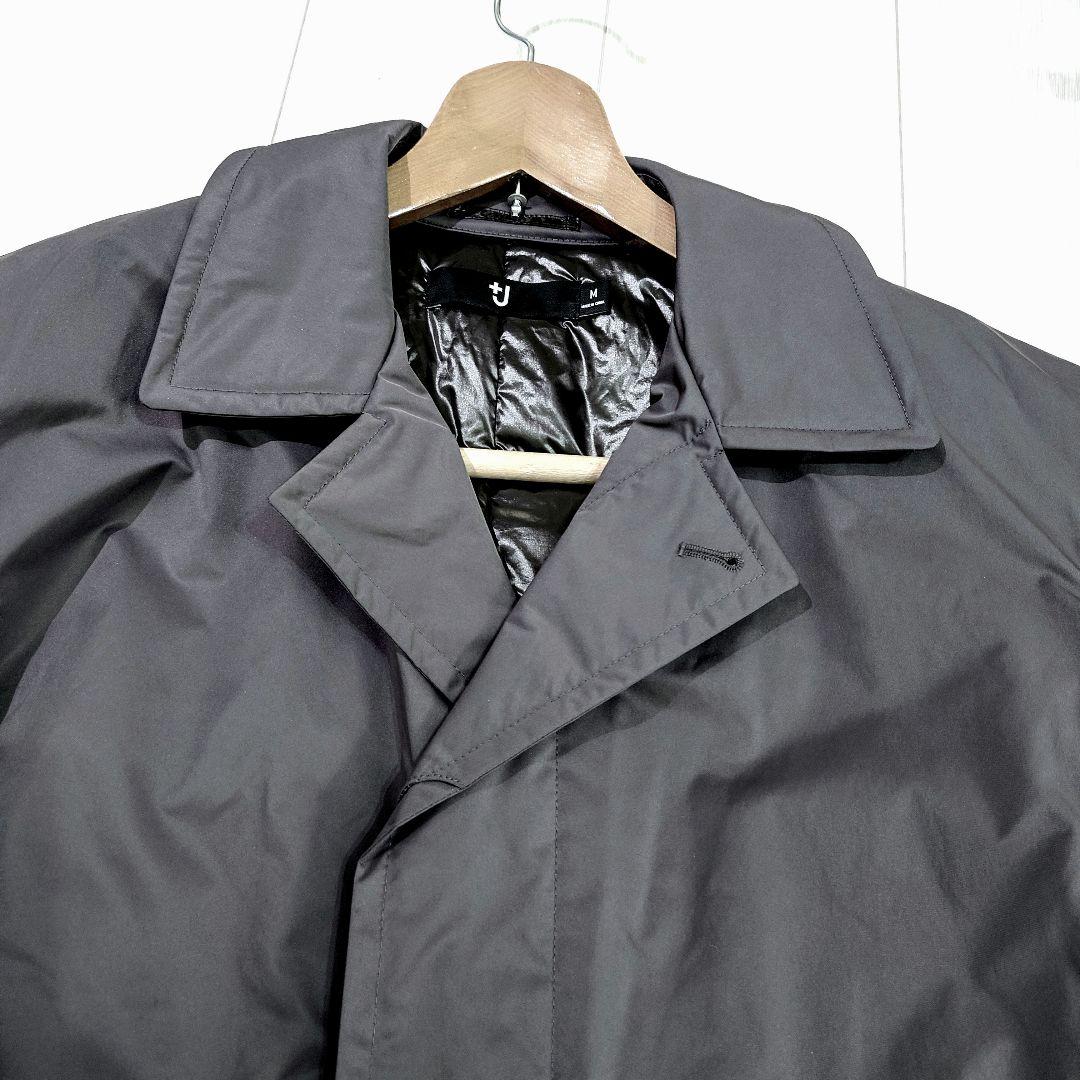 オマケ付き 新品 ＋J オーバーサイズ ステンカラー コート ハイブリッドダウン