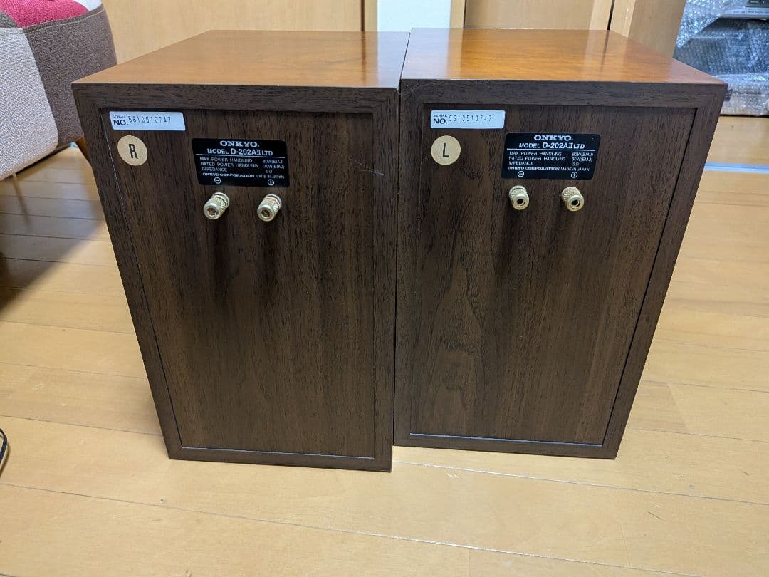 ONKYO D-202AⅡ LTD エッジ新品交換済 スピーカー　ペア