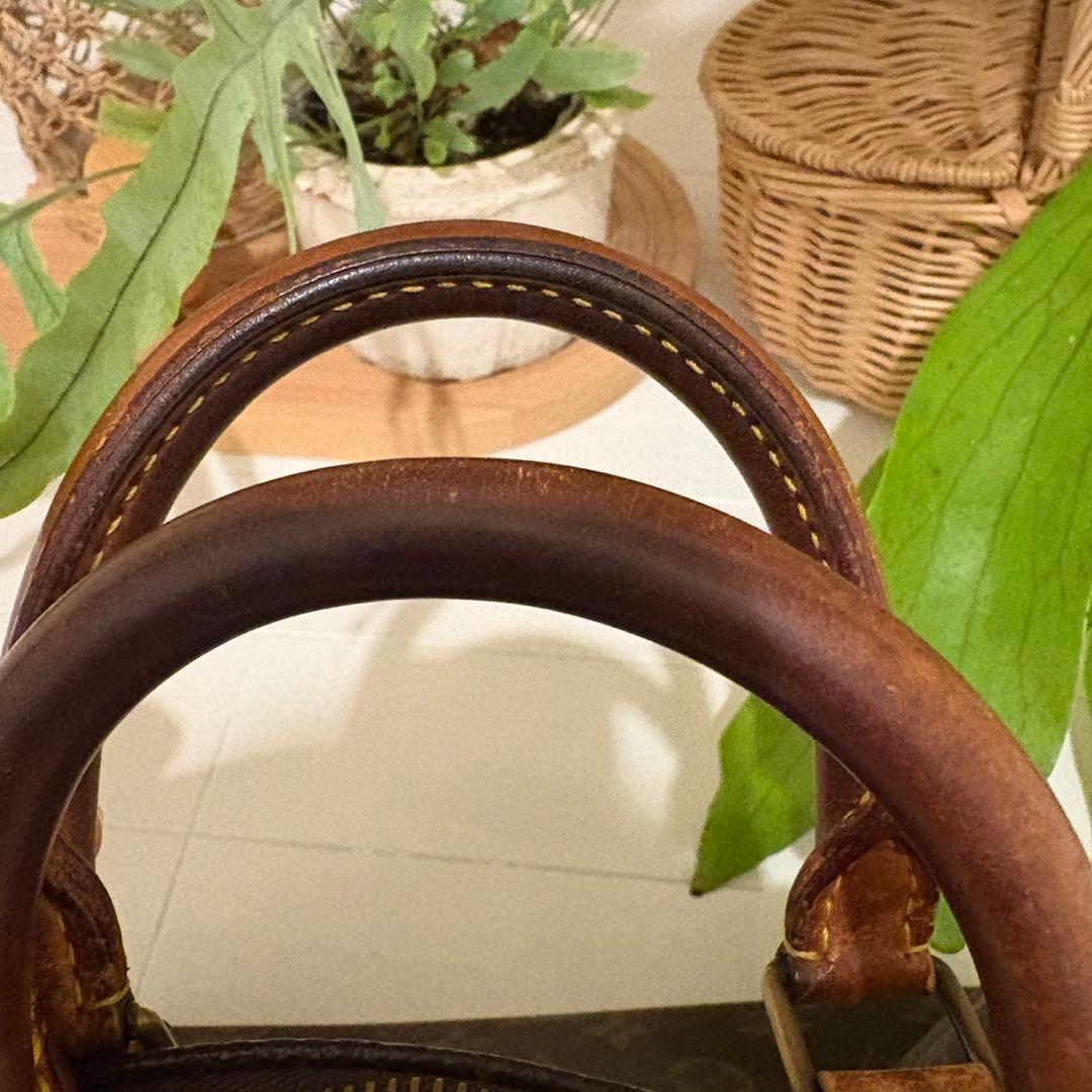 LOUIS VUITTON モノグラム スピーディ25 ロゴ ハンドバッグ