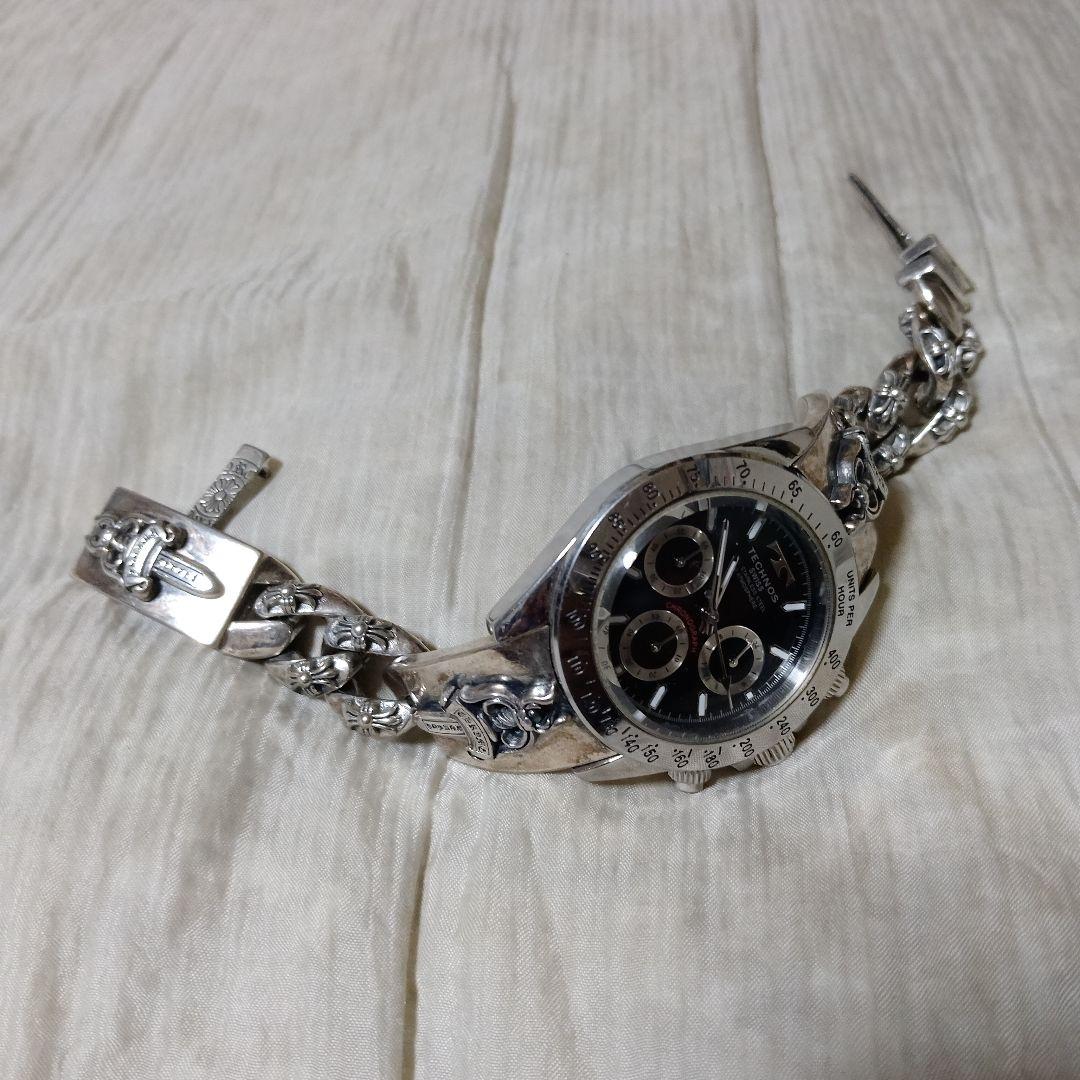 925シルバー ヴィンテージ クロノグラフウォッチ