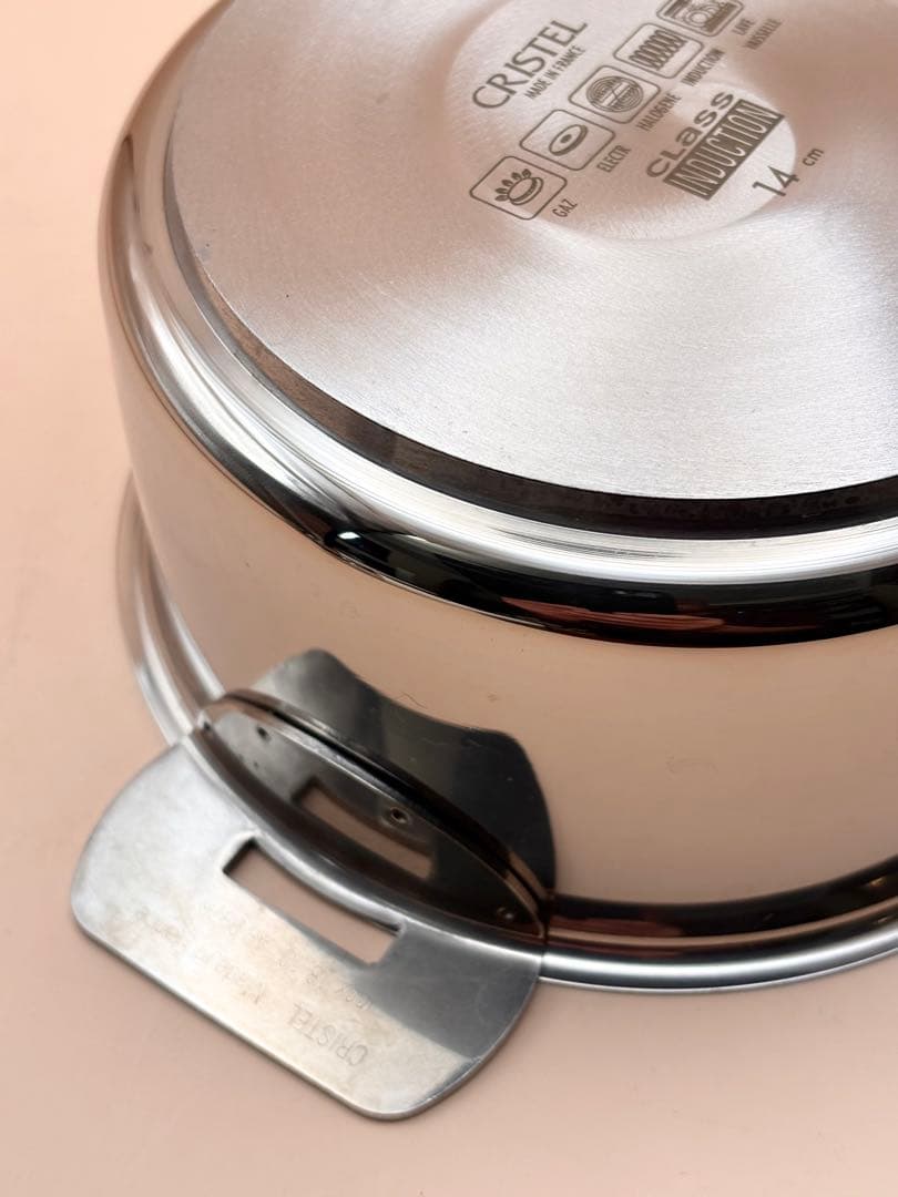 14cm CRISTEL クリステル　グラフィット 深鍋