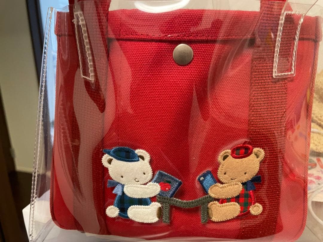 ファミリア　刺繍トートバッグ