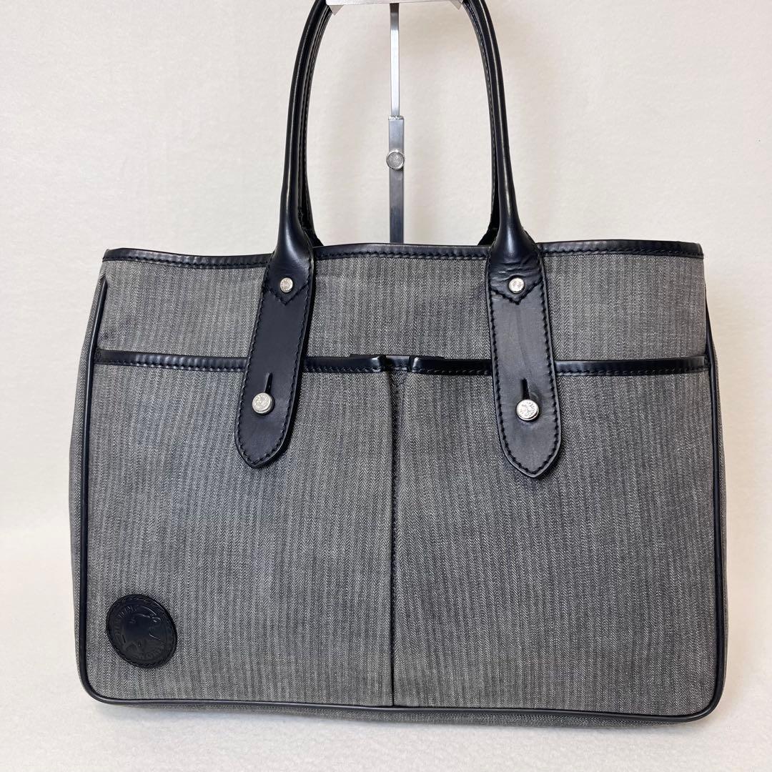 HUNTING WORLD キャンパス グレー トートバッグ ビジネス