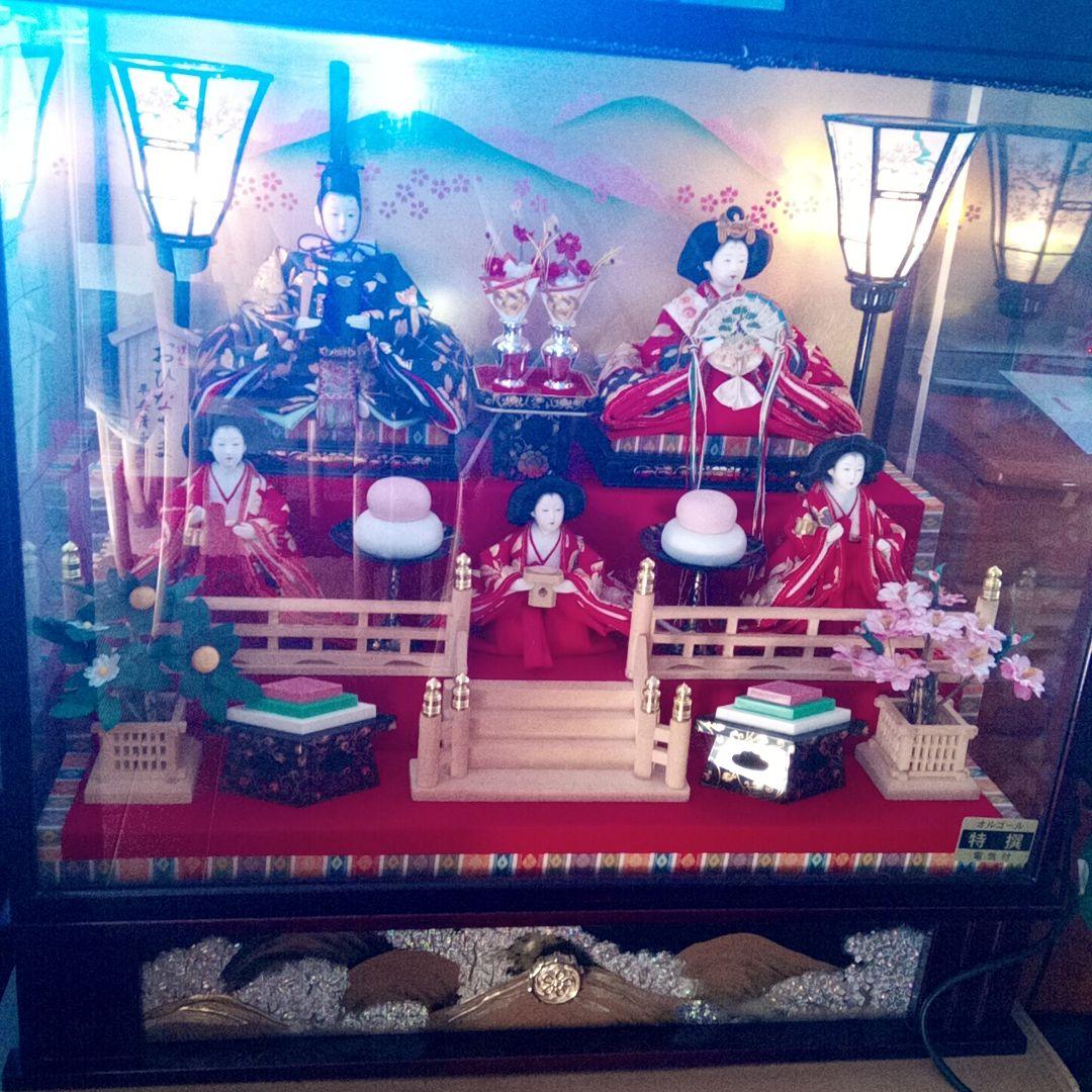ひな人形　3段飾り