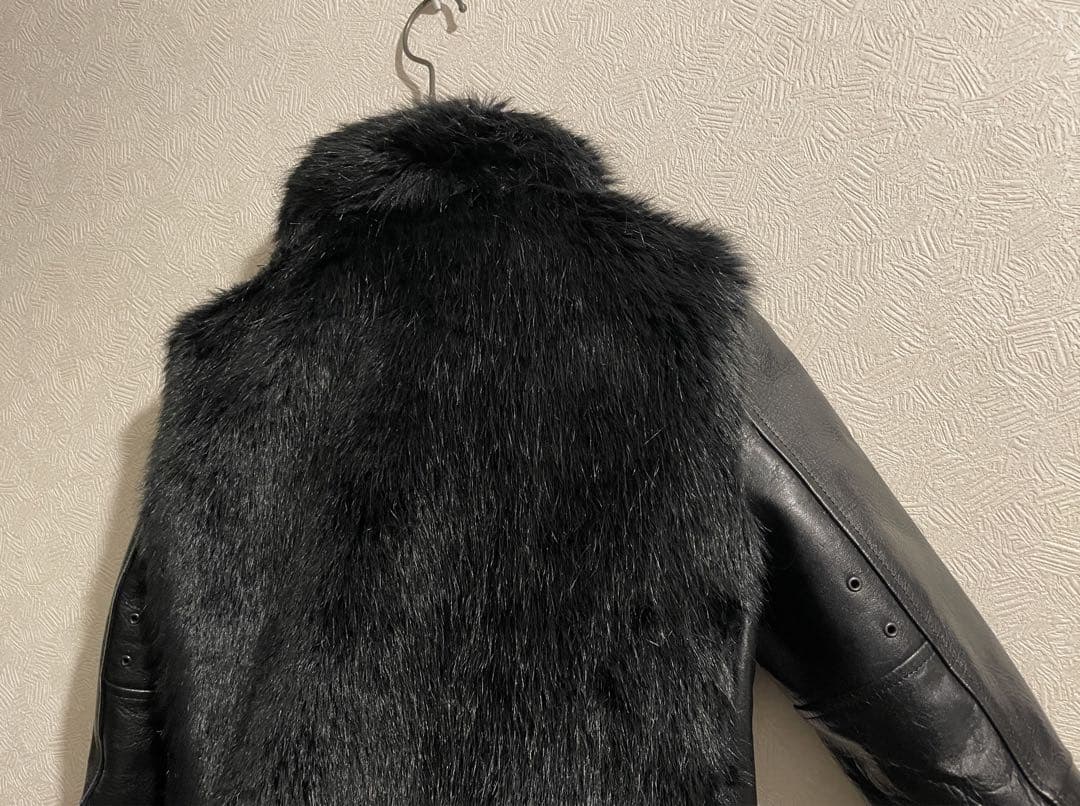 YAECA グリズリー ジャケット / ヤエカ レザー シングル ライダース