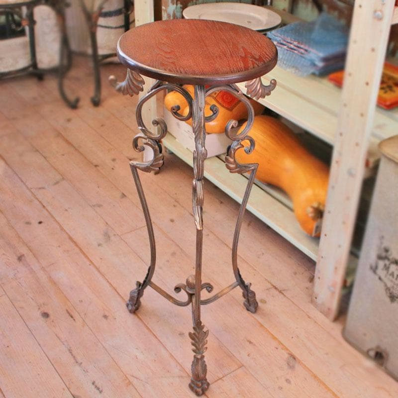 ロートアイアンフラワーベース 花台 フラワースタンド ガーデン 638-046