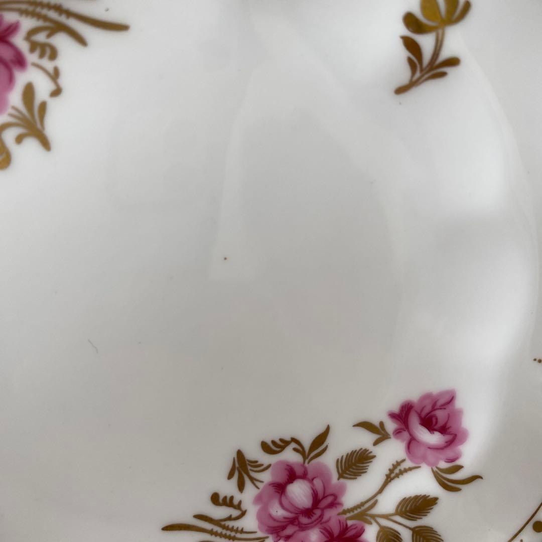 ロイヤルクラウンダービー　ピンクストンローズ　15cm プレート　2枚