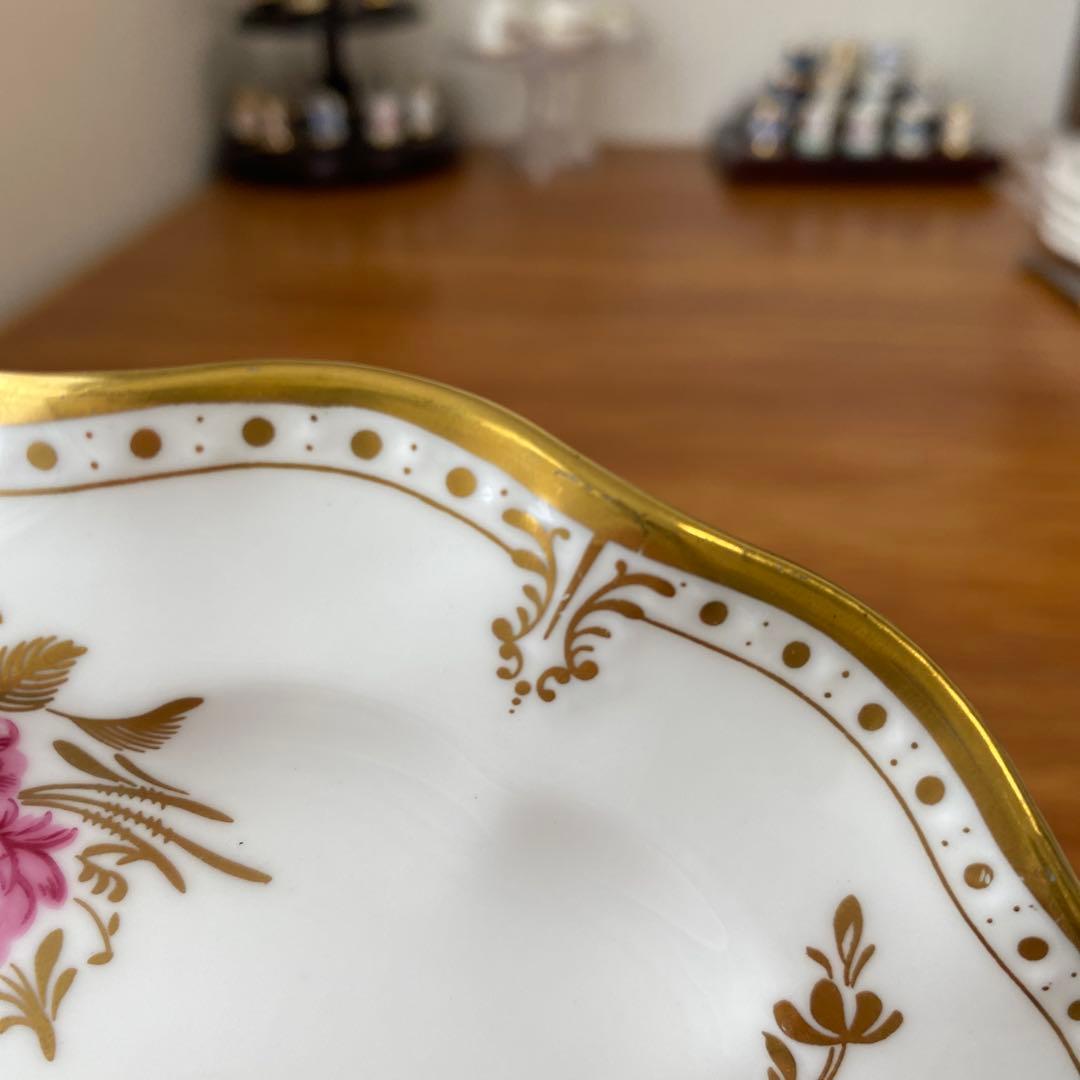 ロイヤルクラウンダービー　ピンクストンローズ　15cm プレート　2枚