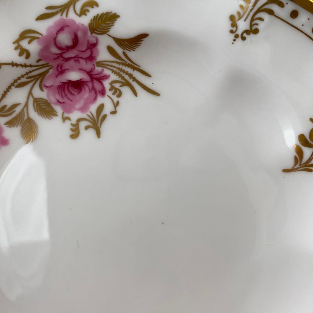 ロイヤルクラウンダービー　ピンクストンローズ　15cm プレート　2枚