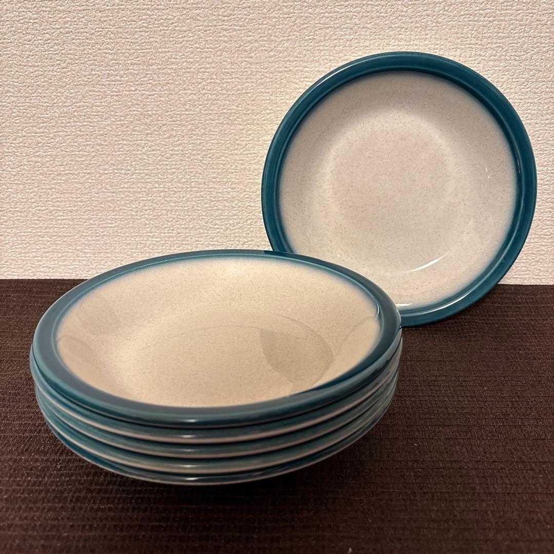 ウェッジウッド　ブルーパシフィック　サラダボウル　スーププレート