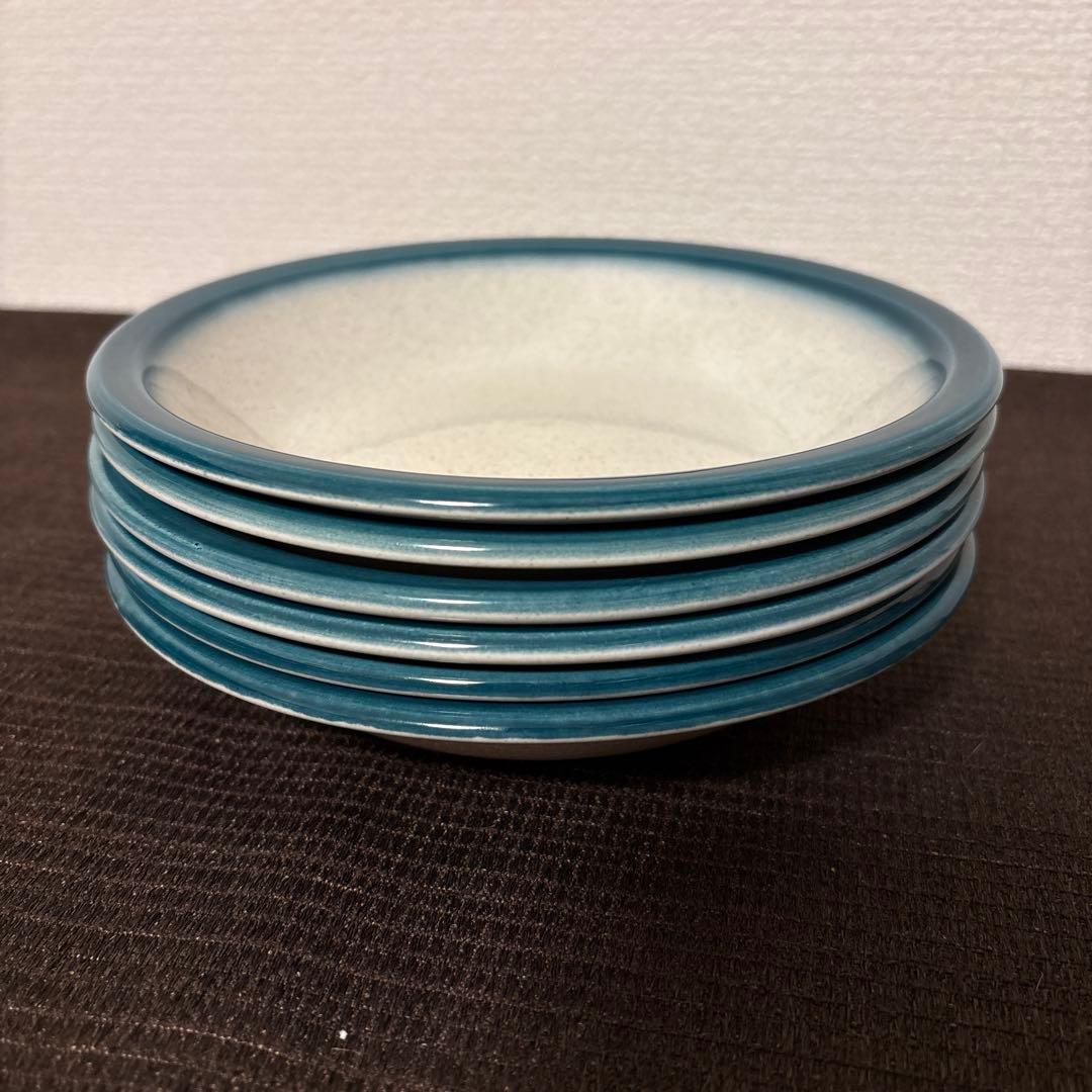 ウェッジウッド　ブルーパシフィック　サラダボウル　スーププレート