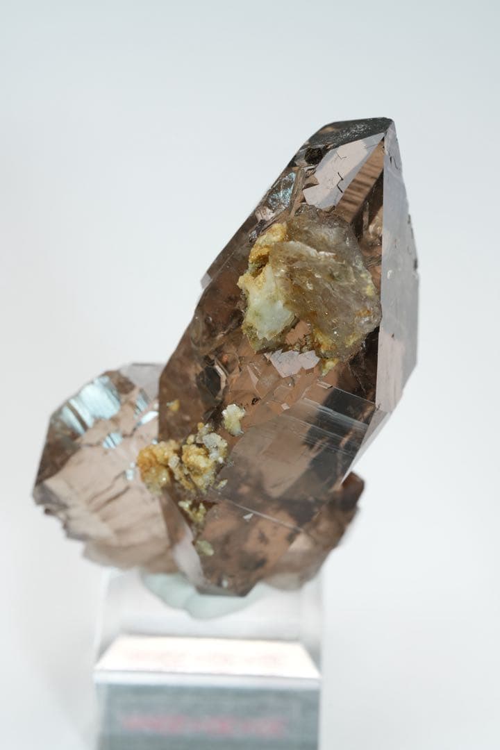 【両剣水晶on グインデル】 Gwindel フランス産 77×50×32mm