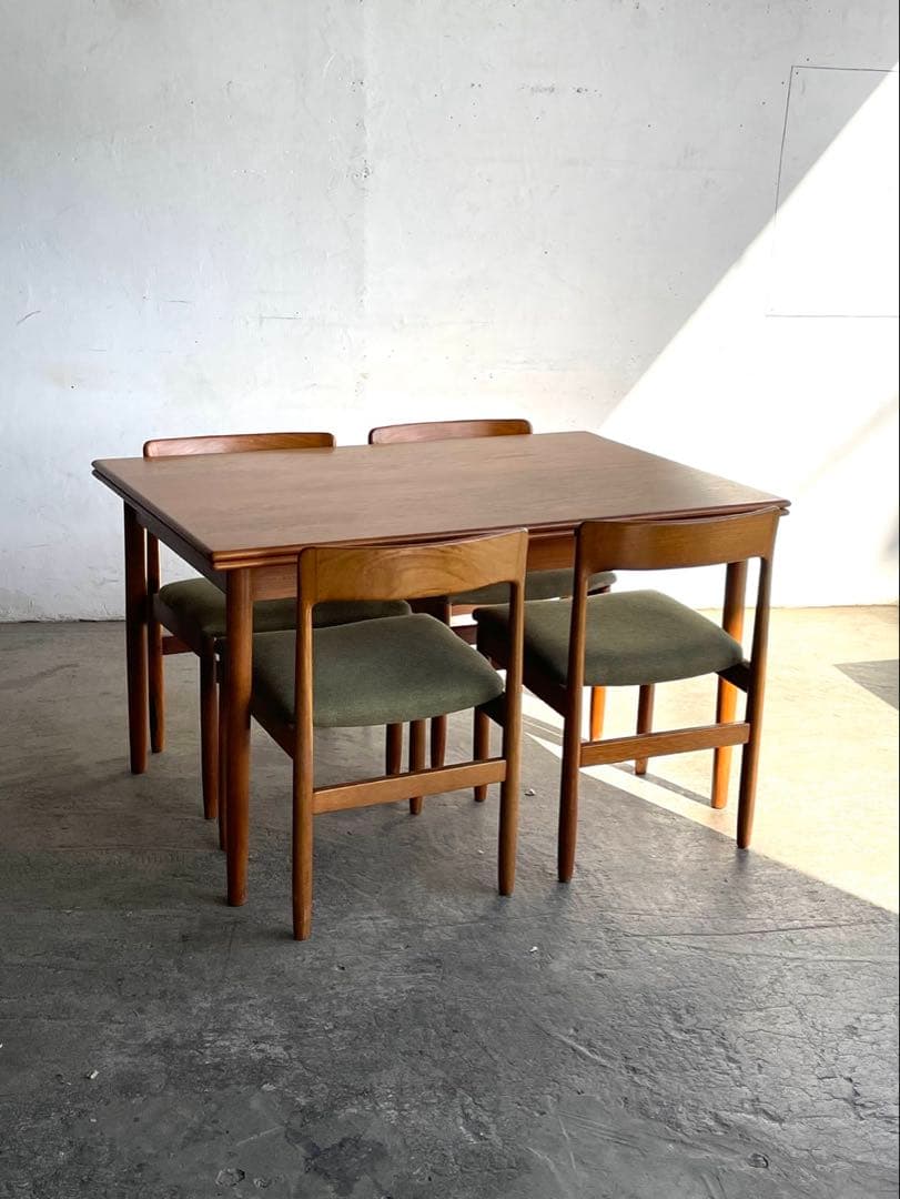 幸楽苑さま専用【デンマーク】北欧ビンテージ　エクステンション　テーブル