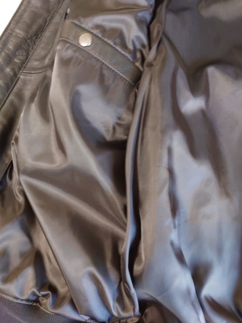 今夜限り新品タグ付き　ＡＶＩＲＥＸブラックレザージャケット XL