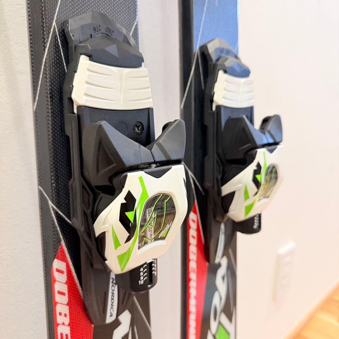 NORDICA　ショートスキー　ビンディング付　ドーベルマン ノルディカ