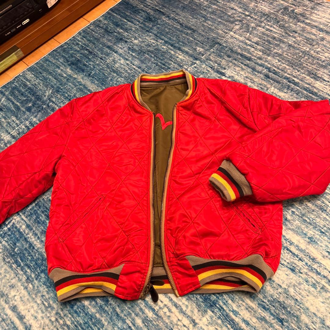 【evisu MA-1ジャケット リバーシブル】