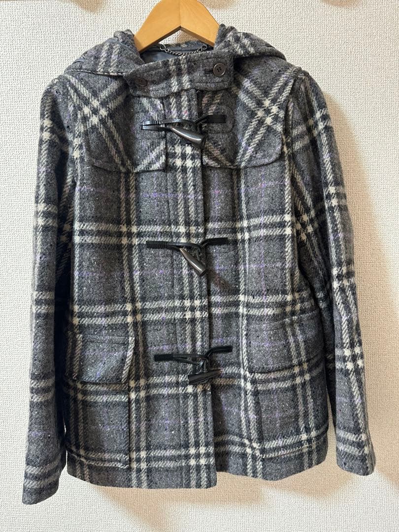 Burberry バーバリー　ダッフルコート フード付